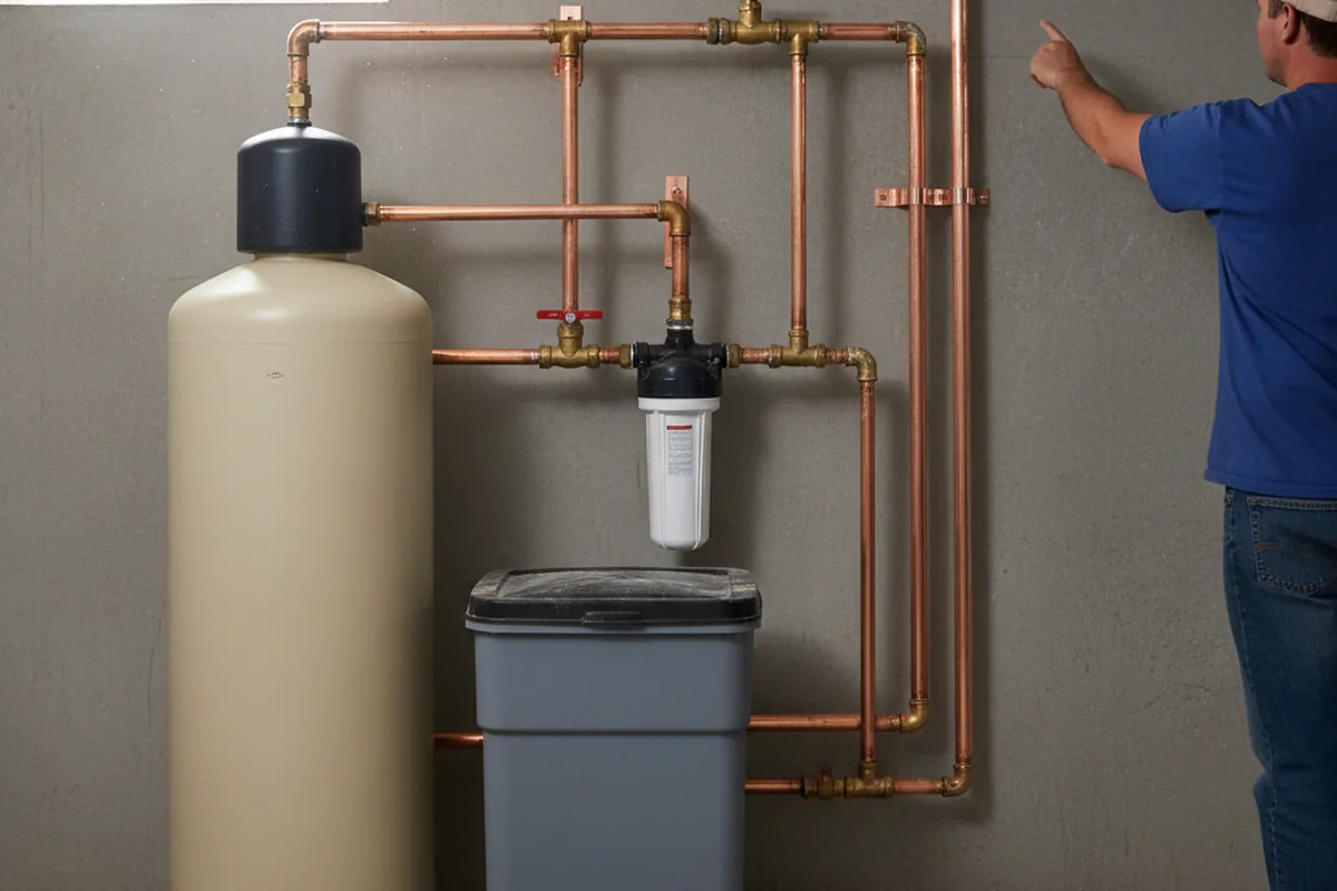 Whole-house water treatment system installed in Montville